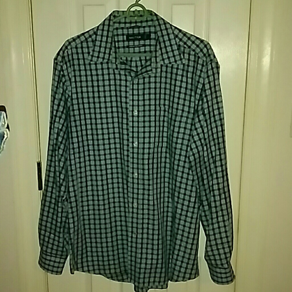 Nautica mens long sleeve shirt